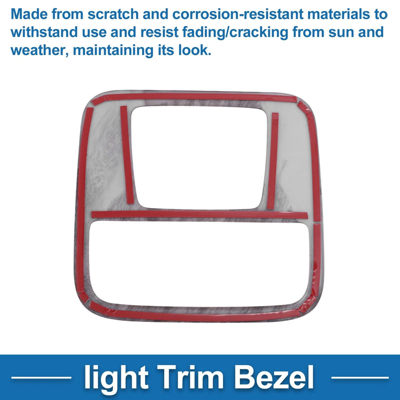 Honda N-BOX (2023) Black Wood Grain Front Row Light Trim Bezel