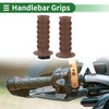 Motorcycle 25mm Hand Grips Cover Handlebar Cover TPU Light Brown