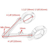 Make & Model 39mm-41mm Motorcycle Headlight Fork Tube Bracket Mount