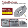 Yamaha Grizzly 600 4x4 YFM600FW Rear Brake Drum Backing Plate (1998–2001)