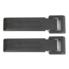Jeep Wrangler JK Upper Rear Tailgate Hinge Covers Black (2007-2018)