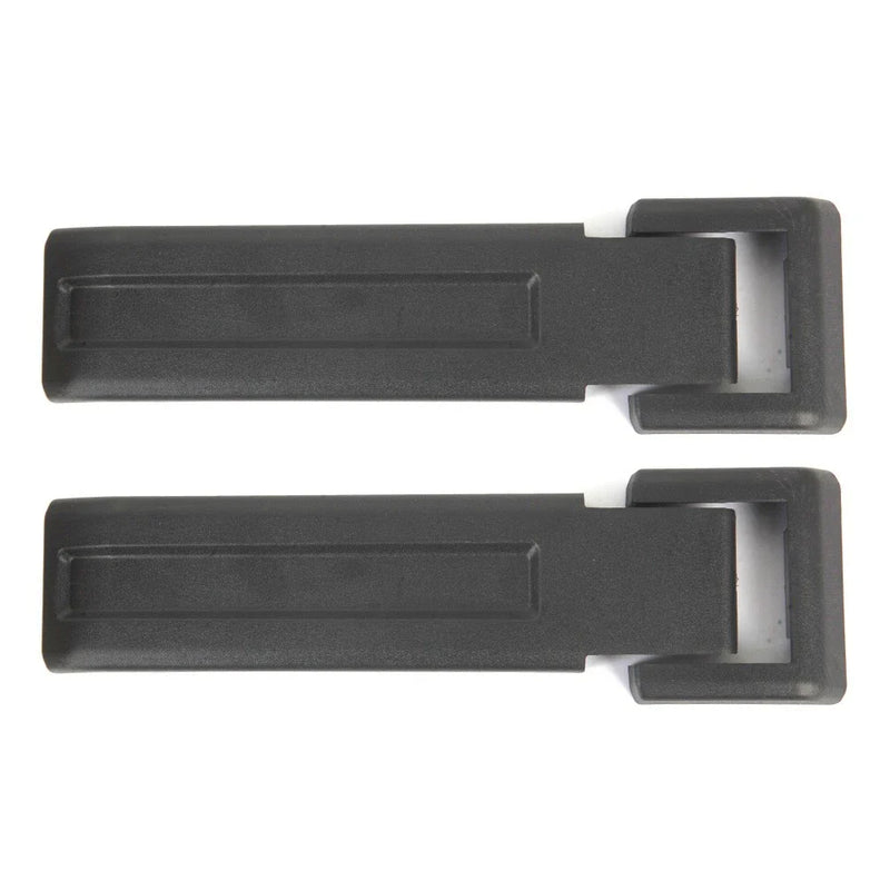 Jeep Wrangler JK Upper Rear Tailgate Hinge Covers Black (2007-2018)