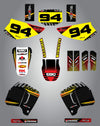 Honda Brazilian XR 200 R Custom Graphic Kit - Aussie Pride (1994-2003)