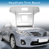 Toyota Corolla Front Row Headlight Trim Bezel (2019-2020)