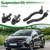 Toyota Solara 4 x Outer Tie Rod Ends & Lower Ball Joints (2004–2008)