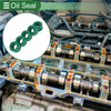 Make Model Oil Seal / 8x15x8mm / Rotary Shaft TPU Green 5 Pcs