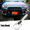 Mitsubishi Lancer EVO X Racing Car Tow Hook Screw On Round Ring (2008-2015)