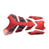 Kawasaki Ninja 250 300 400 ZX10R Honda Red Fuel Gas Tank Pad Decals