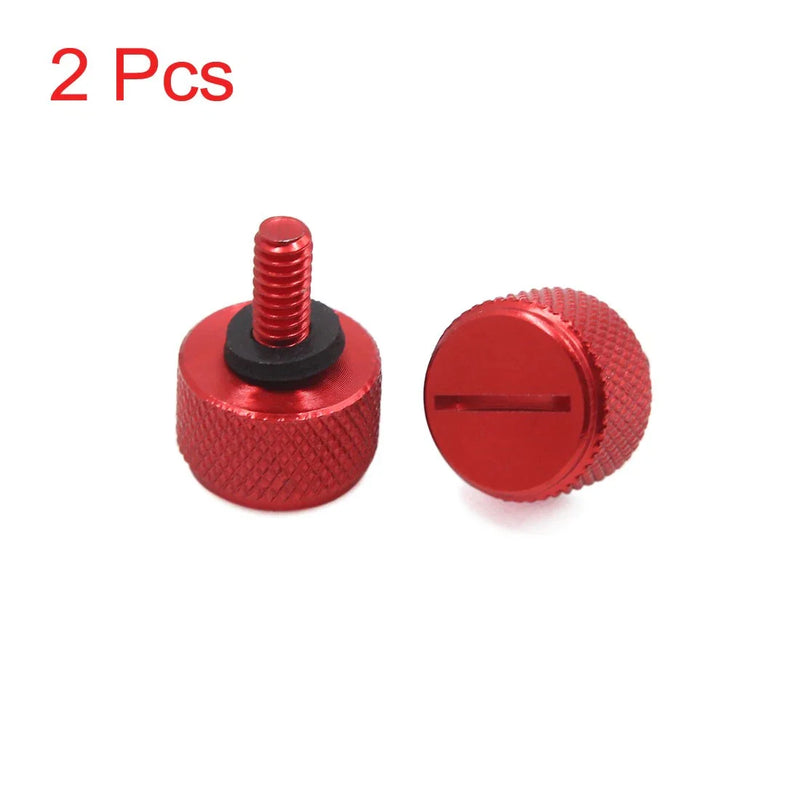 Harley Davidson 2 x 6mm Thread Diameter Motorcycle Seat Bolt Screw