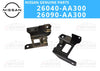 NISSAN SKYLINE GT-R BNR34 2 x Head Lamp Bracket (1999–2002)