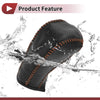 Chevrolet Cruze Gear Shift Knob Cover Pebbled Black/Brown