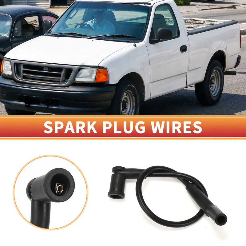 Ford E-150 6 Pcs Spark Plug Wire Ignition Coil Cables (2002-2003)