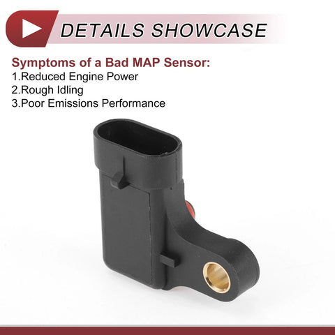CHEVROLET Optra MAP Sensor Manifold Absolute Pressure (2003-2007)