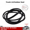 Rear Trunk Lid Luggage Rubber Seal Fits Honda Civic DX ES 4D Sedan 2001-05 D06