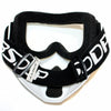 Motorcycle White Full Face Paintball Airsoft Mask Goggle
