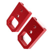 Toyota Tacoma Red Front Tow Trailer Hitch Hooks (2024-2025)