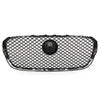 Jaguar XF (2008-2011) Chrome Black Front Bumper Upper Grille
