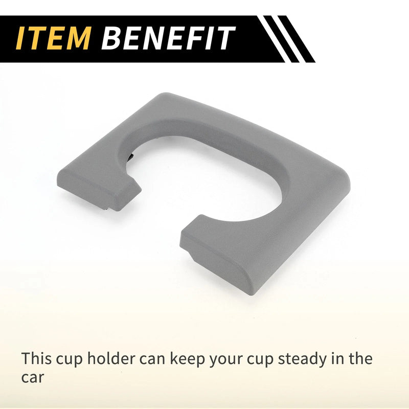 Ford F-150 (2004-2014) Gray Cup Holder Replacement Pad
