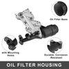 Mercedes-Benz E250 Engine Oil Cooler Filter Housing with Seals (2010-2016)