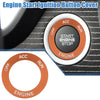 Dodge Charger Challenger Aluminum Alloy Orange Engine Start Button Sticker