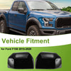 Ford F150 Gloss Black Left Right Side Mirror Cover Caps