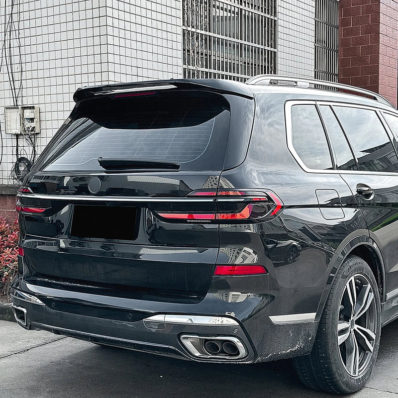 BMW X7 G07 (2019-2024) 1 x Wing Lip Gloss Black Rear Boot Spoiler