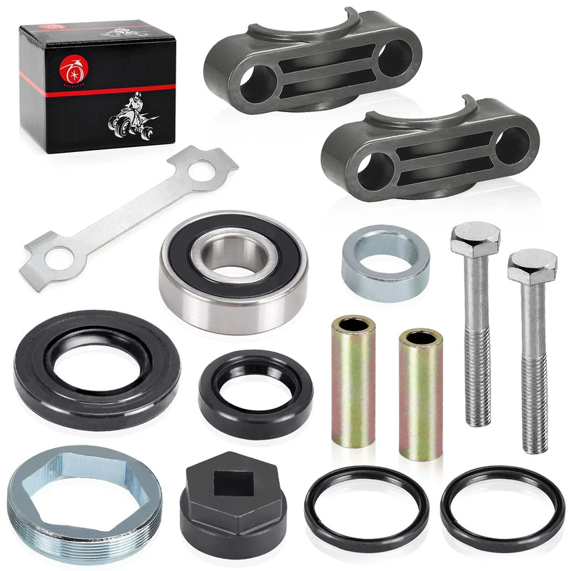 Yamaha Grizzly Steering Stem Bushing Bearing Seal Holder Nut (2003–2024)