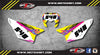Sherco SE SEF NEON Style Number Plate Stickers (2017-2024)