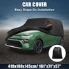 Kia Soul (2009-2024) Black Waterproof 210D-PU Oxford Car Cover