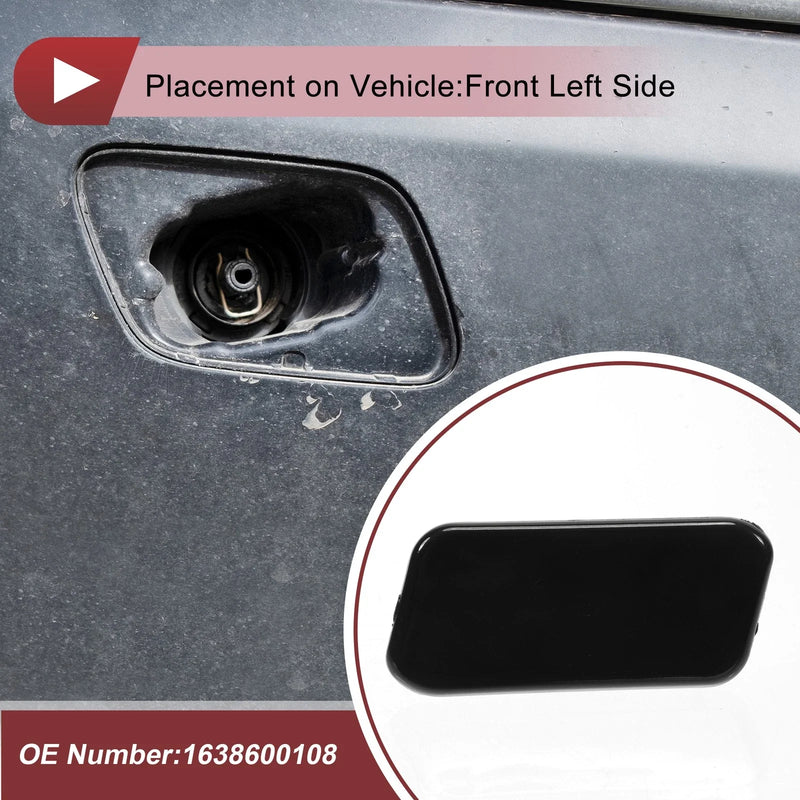 Mercedes-Benz ML500 (2002-2005) Black 1 x Front Left Washer Nozzle Cover