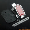 Harley Dyna Softail Sportster Red Tombstone Tail Light Brake Lamp