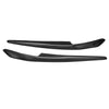 Mitsubishi Lancer EVO X 2 x Carbon Fiber Headlight Eyebrow Trims (2008-2014)