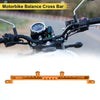 Motorcycle Cross Bar Handlebars 10mm/0.39" Dia Orange