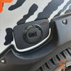 Ford Ranger T6 PX 2012-2021 Black Fuel Oil Tank Cap Cover Trim