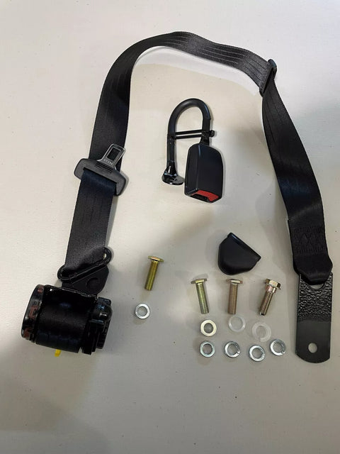 90-90 Models Pillar Retractable Seat Belts 300mm Stalk Buckle