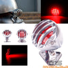 Harley, Honda, Yamaha, Suzuki, Kawasaki Finned Grill Tail Light