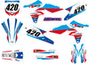 Yamaha YZF 250 (2014-2018) FORTRESS STYLE Stickers Custom Graphics Kit