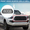 Toyota Tacoma (2019-2020) Chrome Silver Tone Front Hood Bumper Grille
