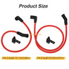 FXDB Street Bob 2 x Ignition Coils + Wires w Spark Plug Cap (2012–2017)