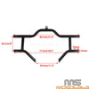 Harley Touring FLHFB FLHTCUL Highway Pegs Crash Bar Engine Guard (09-23)