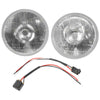 Toyota Lens Glass Headlight Upgrade Kit 7 Round Lamps