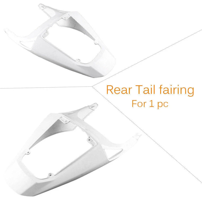 Honda CBR 600RR ABS White Motorcycle Rear Tail Fairing (2013)