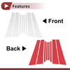 Nissan Tiida 5-Door Hatchback Door Pillar Window Trim (2005-2010)