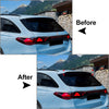 Mercedes Benz E Class Estate Glossy Black Rear Roof Spoiler Wing Lip (24+)