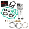 Yamaha Golf Cart G2 G5 G8 G9 Piston Gasket Valve Rebuild Kit (1989–1996)