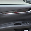 For Maserati Ghibli 2013-2021 Real Carbon Fiber Interior Door Panel Cover Trim