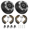 Kawasaki KAF400 Mule 600 610 2 x Rear Drums & Shoes (2005–2016)