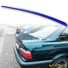 BMW 3 Series E36 Coupe 367 Blue Boot Lip Spoiler (1991-1998)