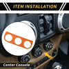 Jeep Wrangler JK (2011-2017) Orange AC Switch Button Control Cover Trim