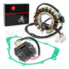 Yamaha Grizzly 600 YFM600FW Stator & Rectifier w/ Gasket Assy (1998–2002)